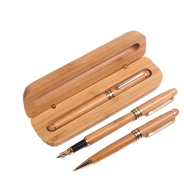 Stylo Bamboo Stylo Bamboo Stylo à bille Stylo à lettre Cadeau client Stylo dur Stylo Bamboo neutre