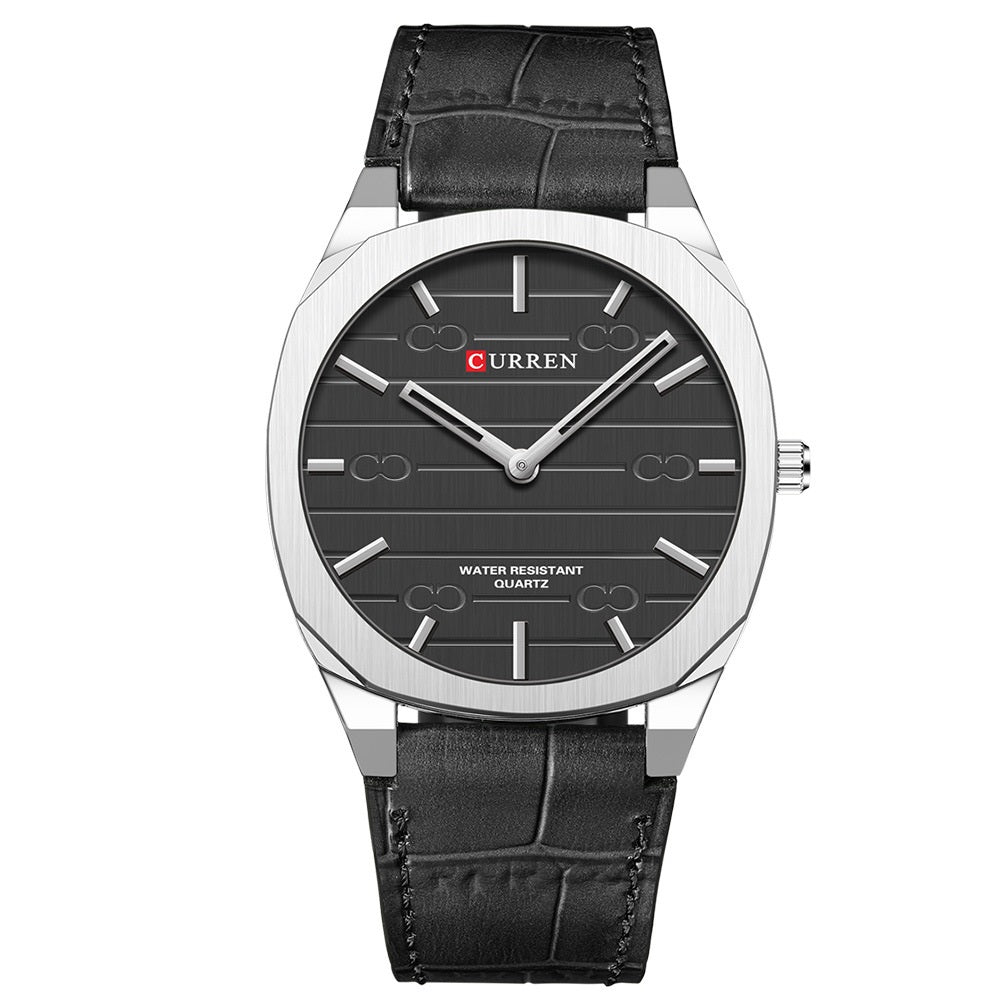 Montre de mode ultra-mince étanche Quartz pour femmes