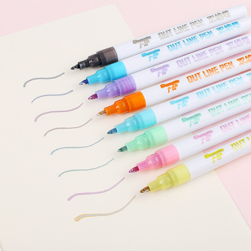 Marqueur fluorescent couleur