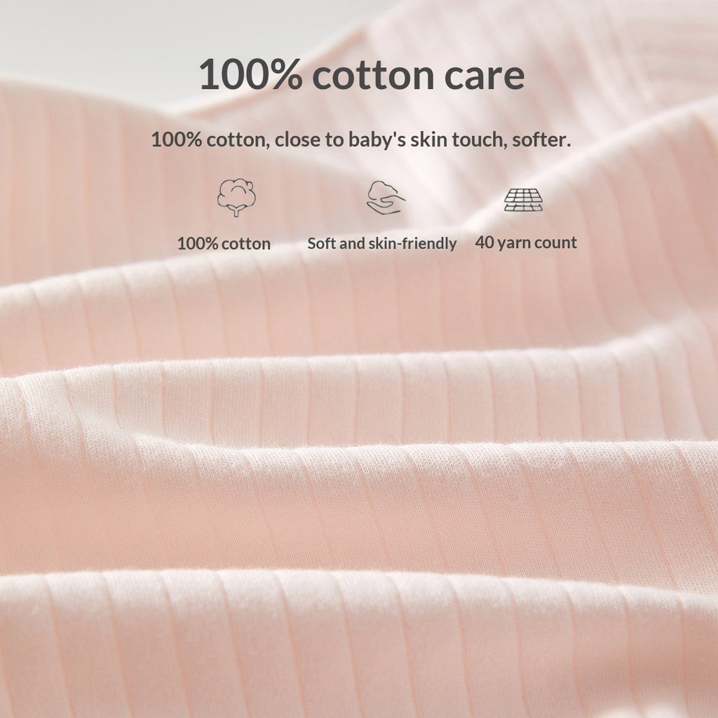 Pure coton désossé manches longues Baby Onesie