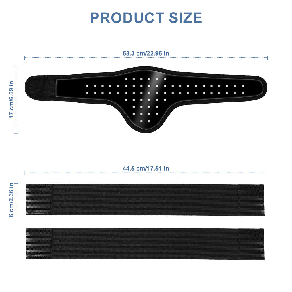 Pet ceinture légère rouge physiothérapie infrarouge