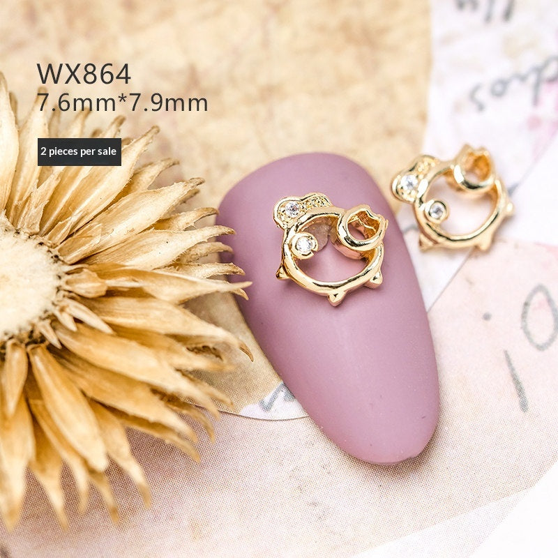 Outils d'art à ongles et accessoires à ongles à thème zodiac