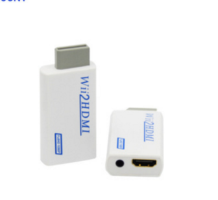 Pour Wii vers HDMI Wii2HDMI Adaptateur Convertisseur 3.5mm Sortie Audio Vidéo Full HD 720P 1080P Mon