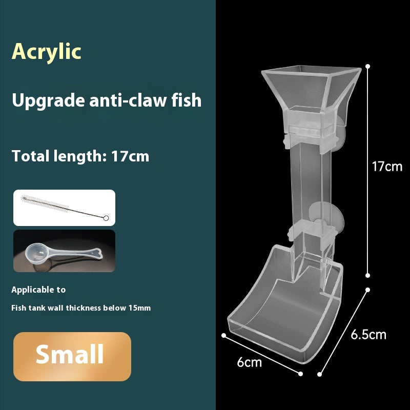 Réservoir de poisson Précises d'alimentation