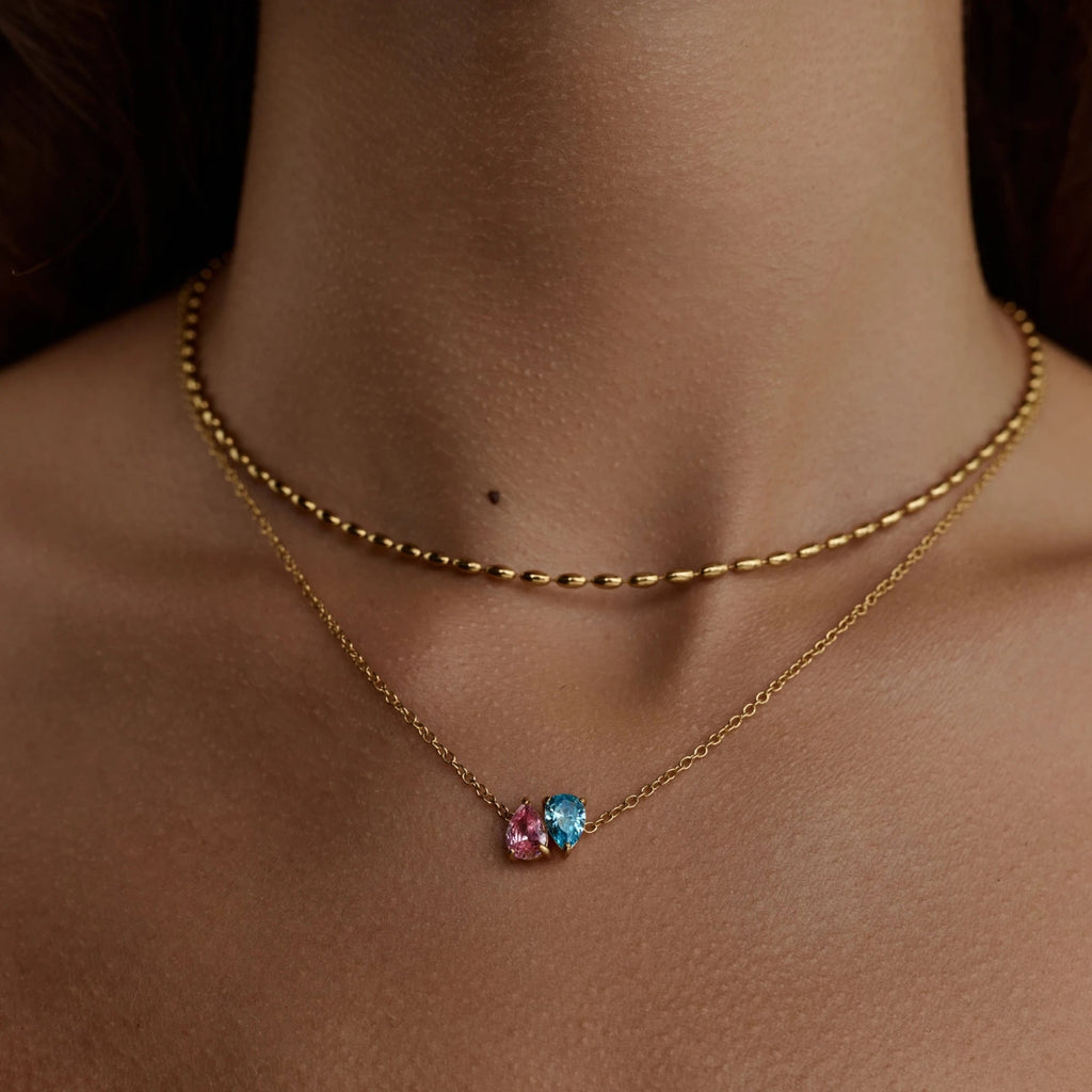 Bricolage Décembre Collier en pierre de naissance
