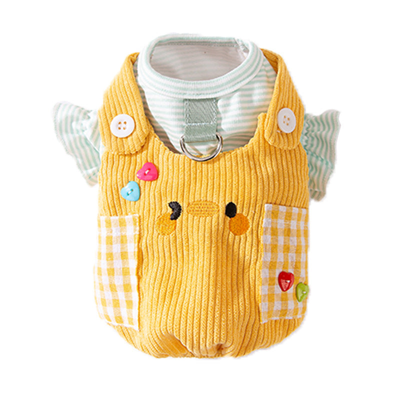 Costumes d'automne et de chien d'hiver Petit animal à deux pattes
