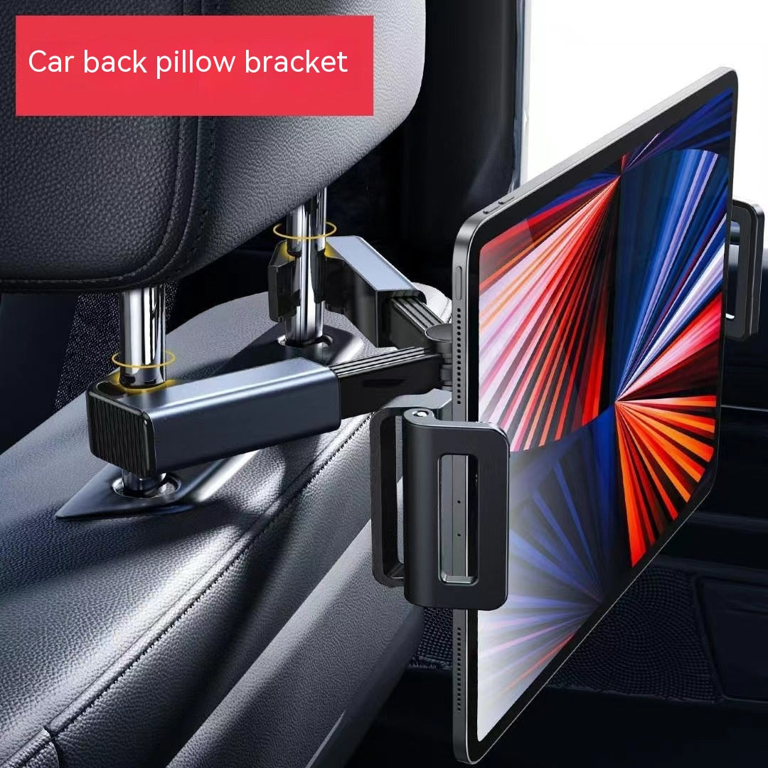 Car Occipital Oreiller Bracket Mobile Téléphone Bracket réglable télescopique