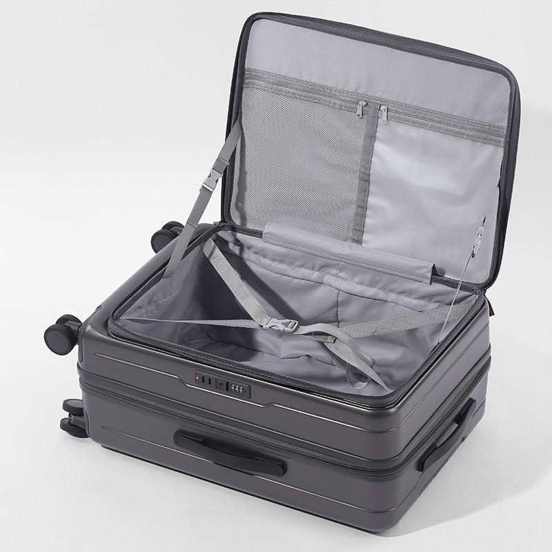 Coffre à bagages ouvert avant Coffre à bagages étendu résistant à la chute de 20 pouces