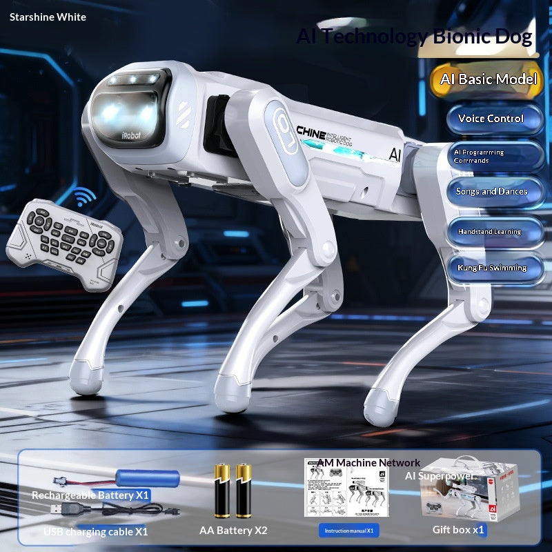 Chien robot à distance intelligent pour enfants