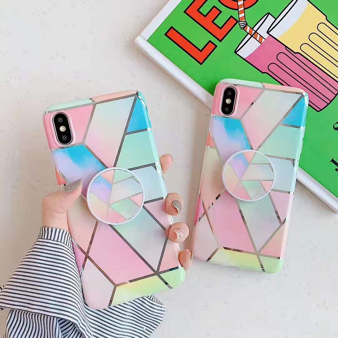 Étui mobile en marbre galvanisé