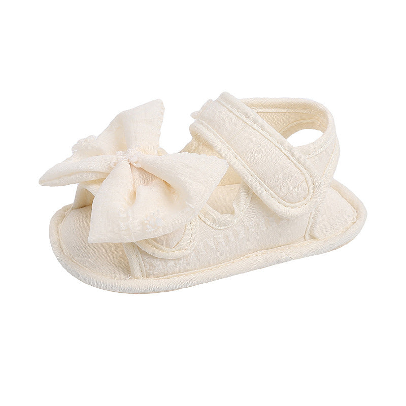 Bébé style coréen Sandales Bow Léger antidérapant