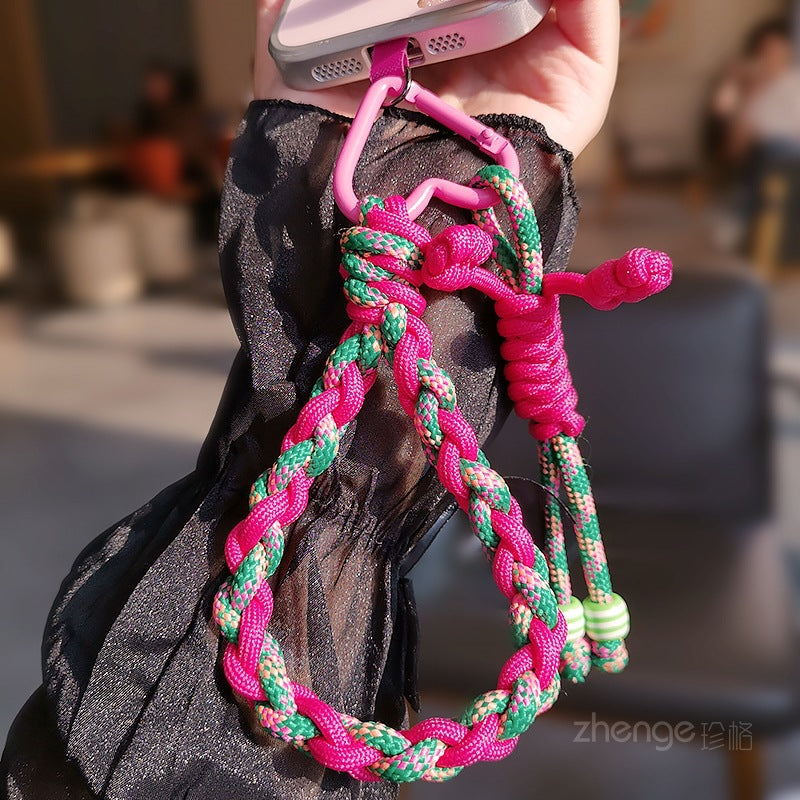 Cotton Chanel-style Personalized Hand-wnitted Lanyard
