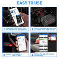 ODB2 OBDII outil de scanner de diagnostic de voiture Erreur lecteur de code ELM327 pour Android et PC