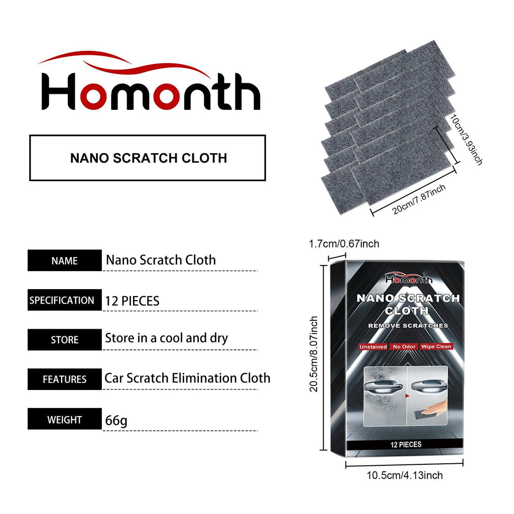 HOMONTH Automotive Gloss Care Cloths