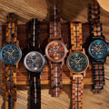 Montre homme en bois