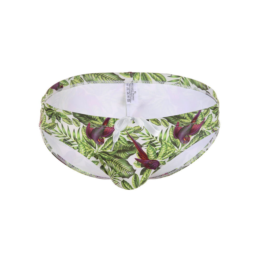 Impression sexy Natation Trunks Plant Coconut Maple Leaf Trendy Beach Pantalon de printemps multicolore