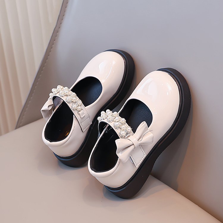 Léger Design Chaussures en cuir de fille d'enfant Été Mensées Robe Sparkle Princesse Sh
