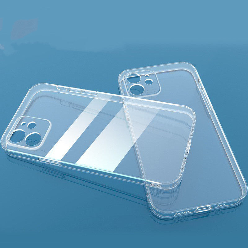 Boîtier de téléphone mobile transparent TPU Soft Shell Anti-chute