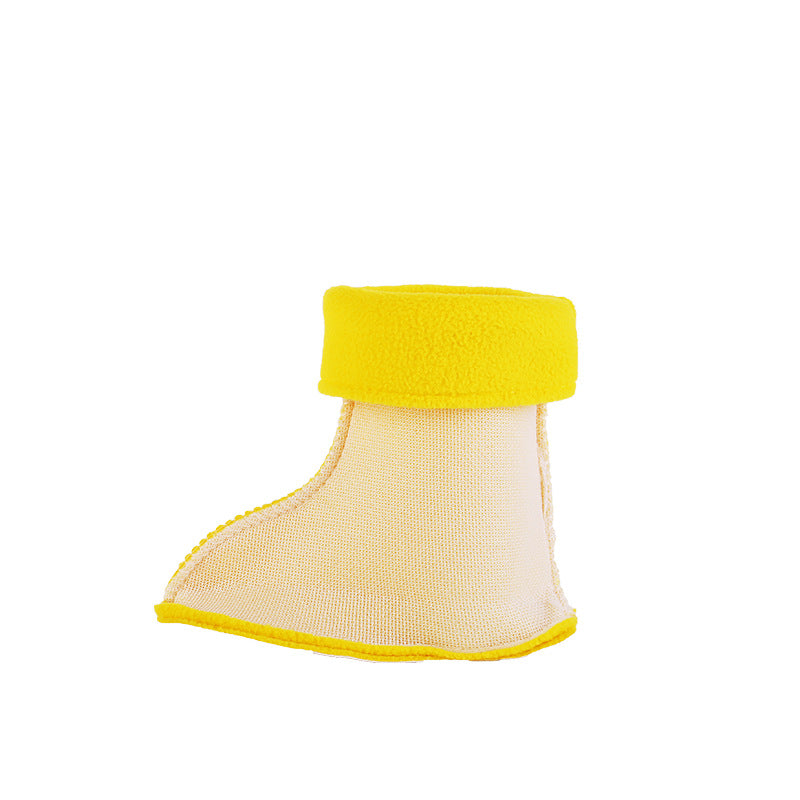 Bottes de pluie détachables antidérapantes