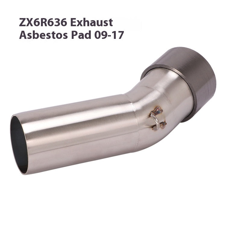 Tube d'échappement de moto graphite anneau amiante Pad