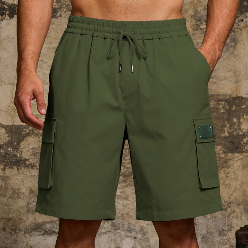 L'Europe et l'Amérique en plein air hommes Américain-Style Elastic Casual Multi-Pocket Workw