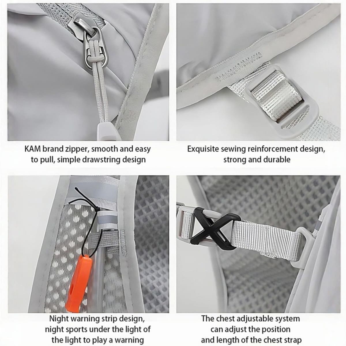 Sac à dos léger Hydratation Vest pour la randonnée à vélo