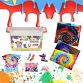 Set of 18 children's paint colors in storage box