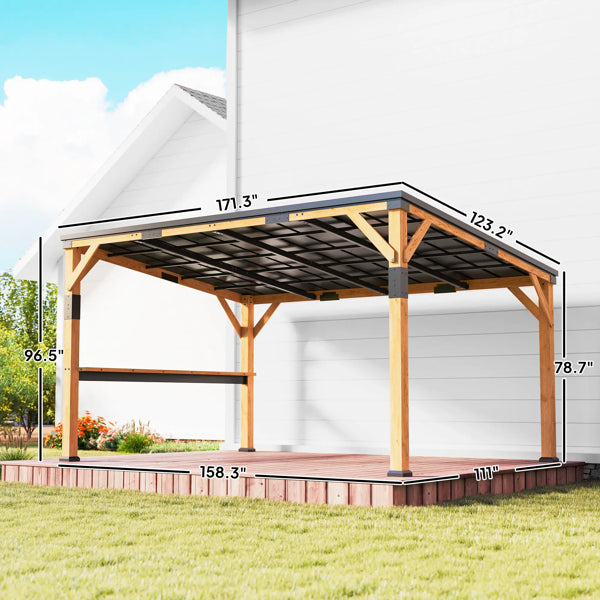 Gazebo en bois