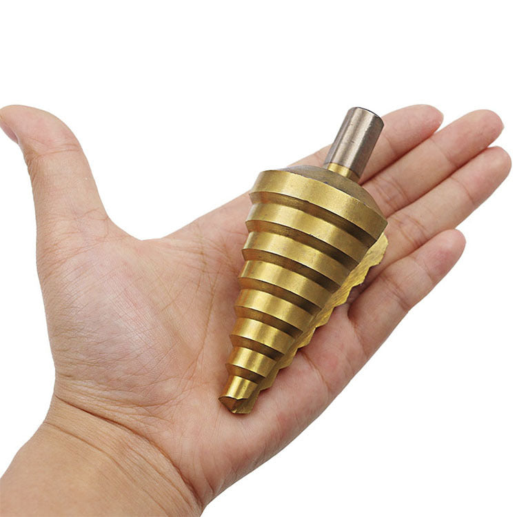 10-45mm Forage à une seule étape Tôle en acier de grande taille Tapper Forage à bois Bit