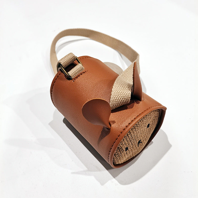 Sac de voile pour enfants 3D Lapin Bucket Crossbody