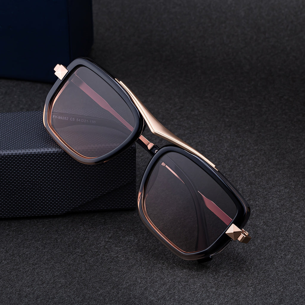 Fashion Box Lunettes de soleil Homme Conduite en plein air Conduite