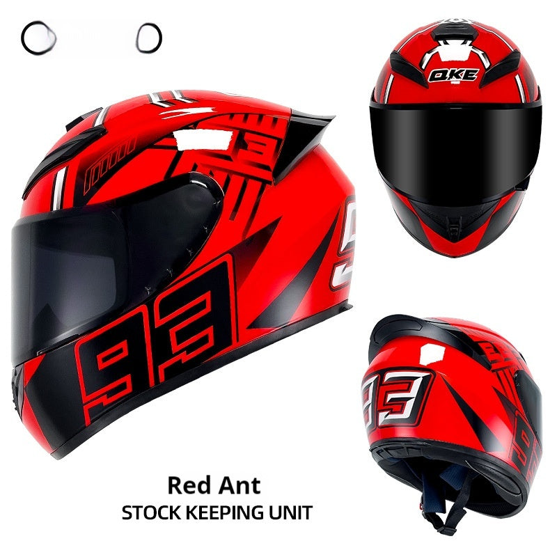 Moto Hiver Personnalité Casque de moto
