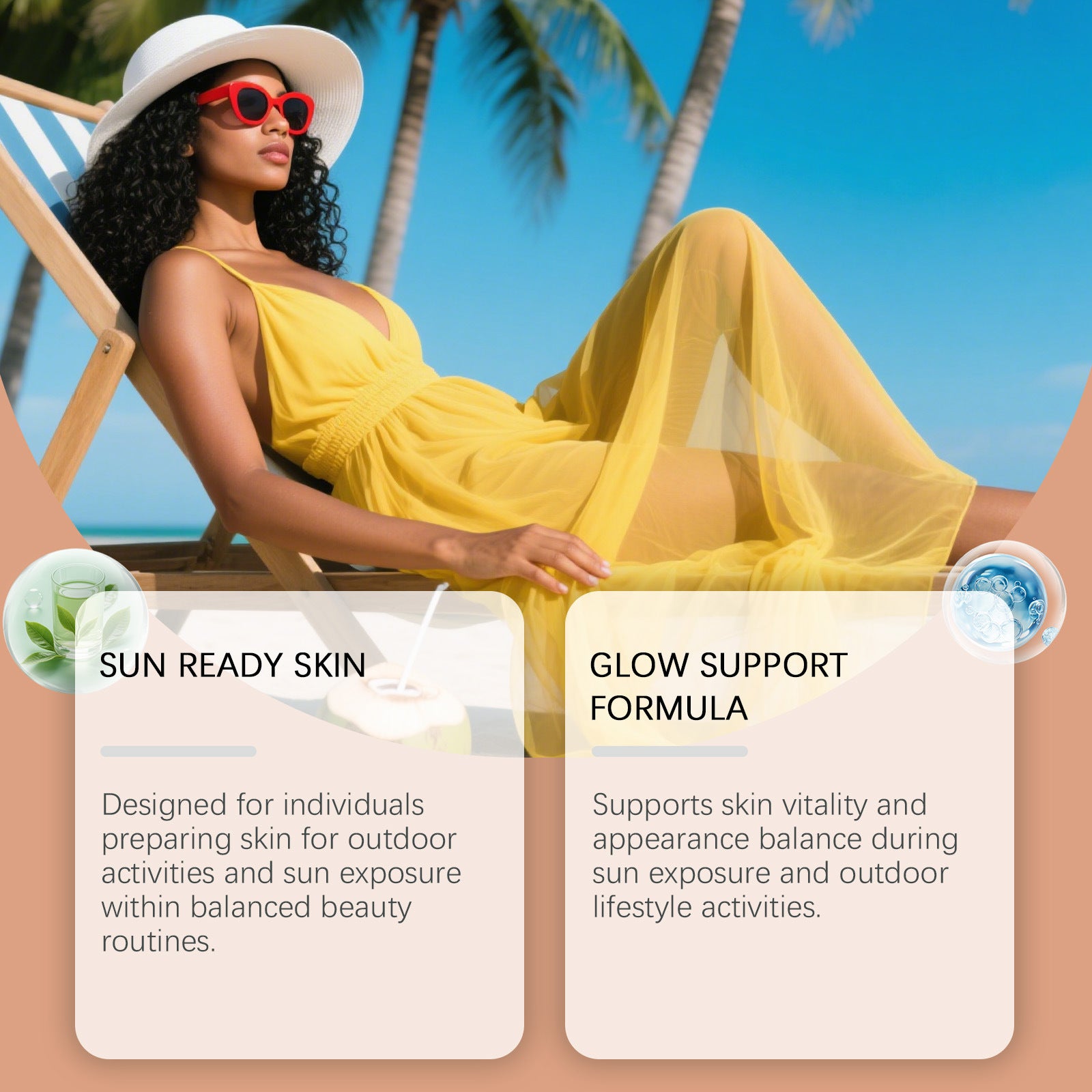Gummies autobronzants – teint hâlé et uniforme sans soleil
