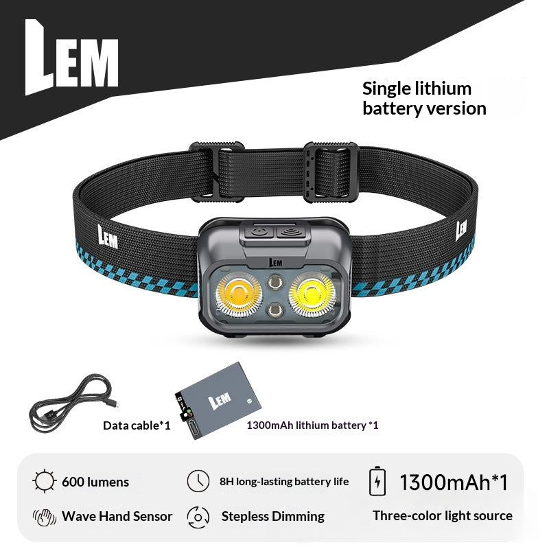Projecteur extérieur rechargeable de longue durée