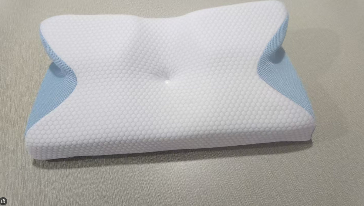 Slow rebound zero pressure memory foam pillow
