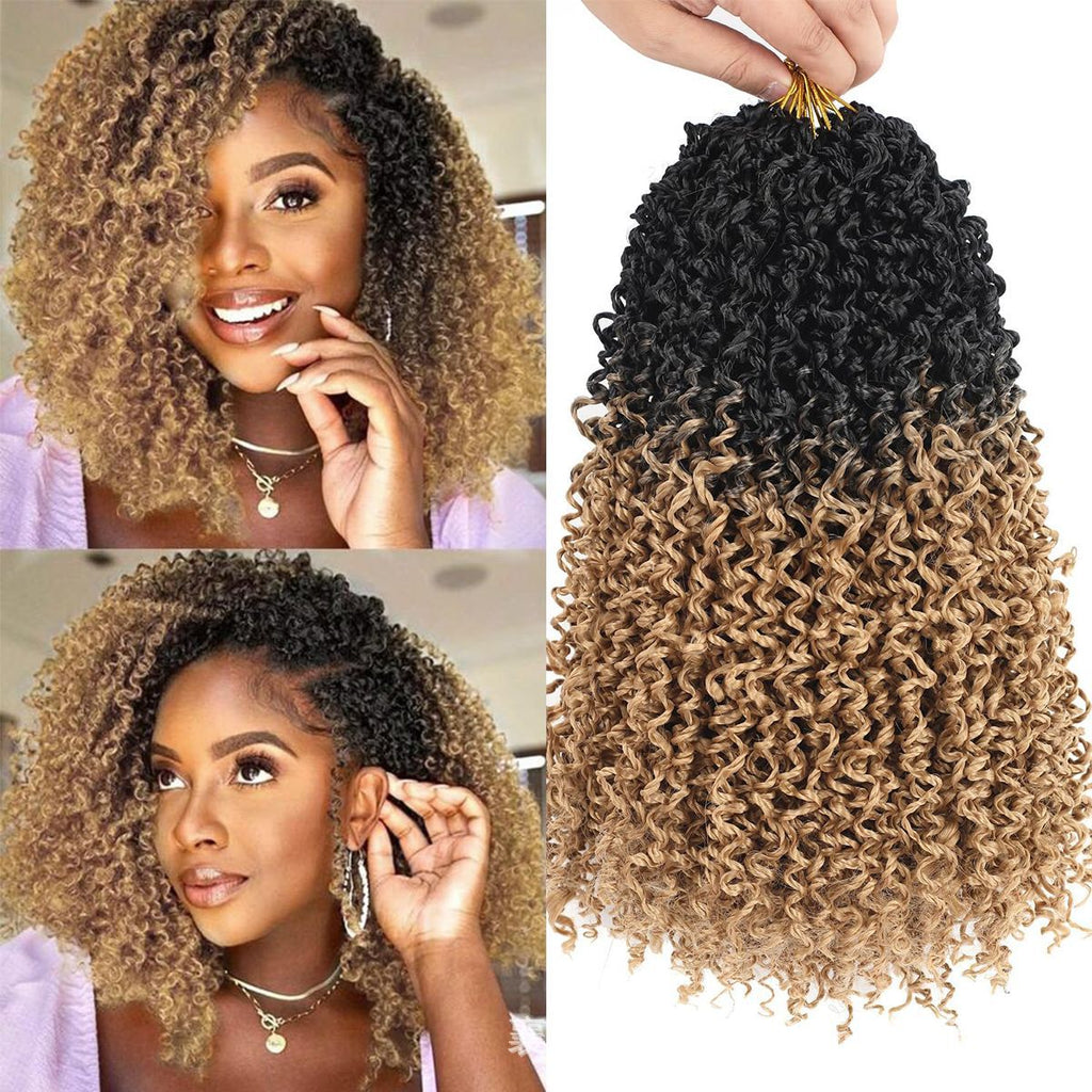 Perruque synthétique en fibre8 pouces24 brinsCrachated Small CurlsIrrégulier style