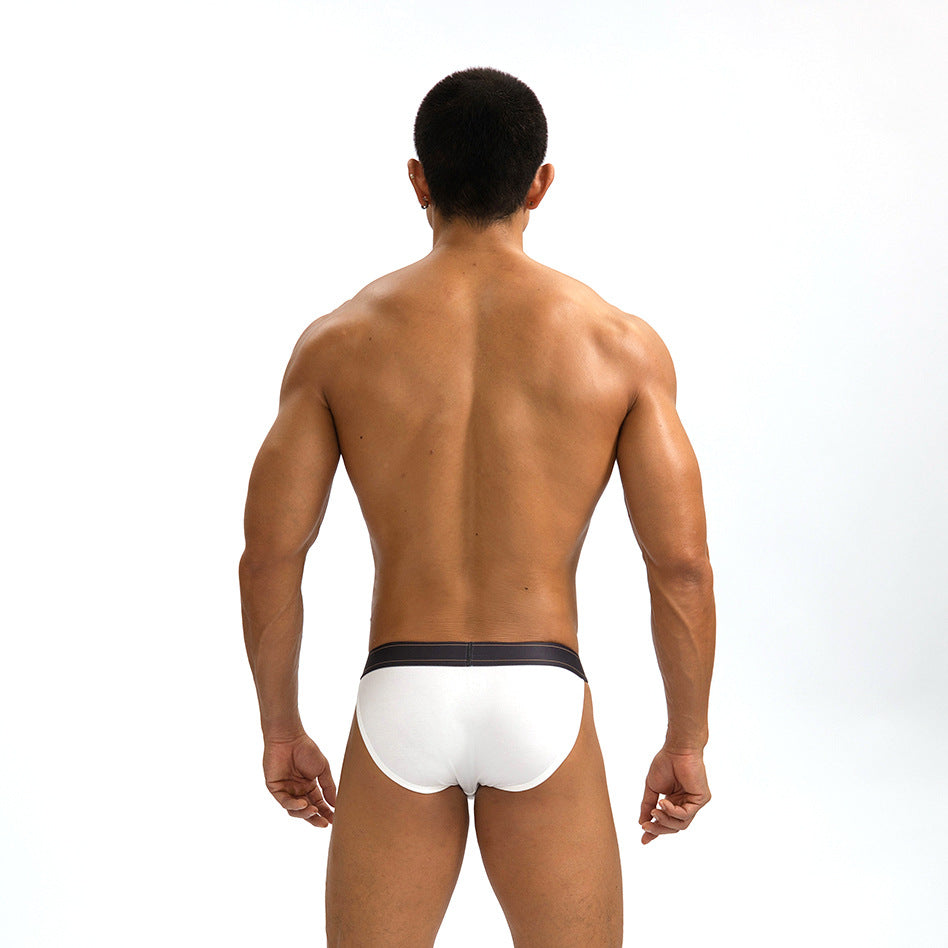Fourche haute couche mince U convex hommes slips Sexy Low Waist