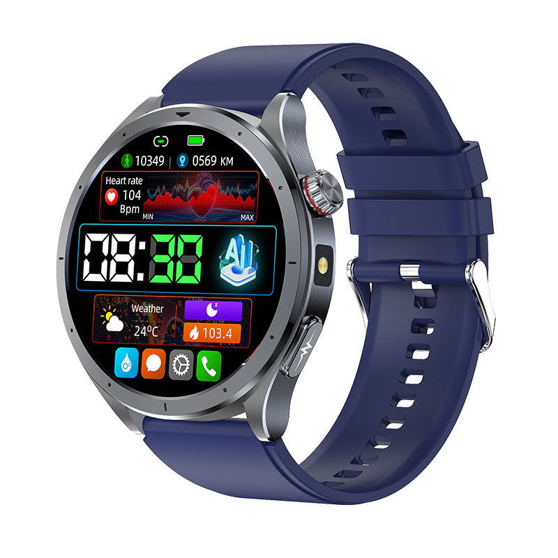 Smartwatch qui prend en charge Bluetooth appelant le suivi du sommeil et la surveillance de la santé