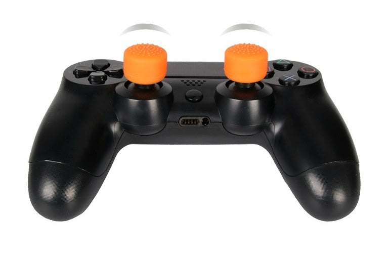 Poignée PS5 Bouton de manche de joystick Silicone Coupe de cheveux en forme de champignons augmenté par manches