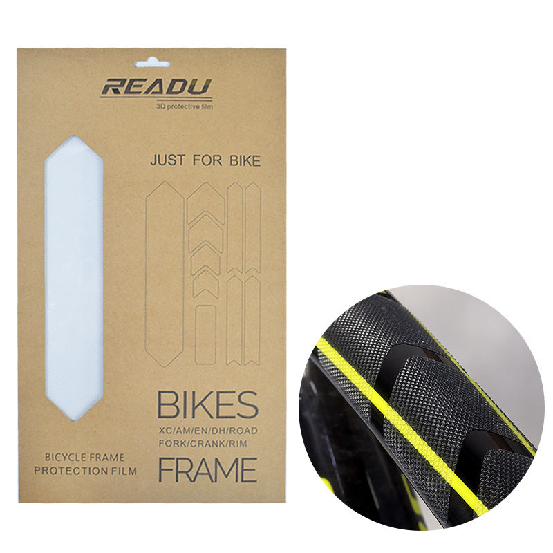 Film de protection pour cadre de vélo de montagne