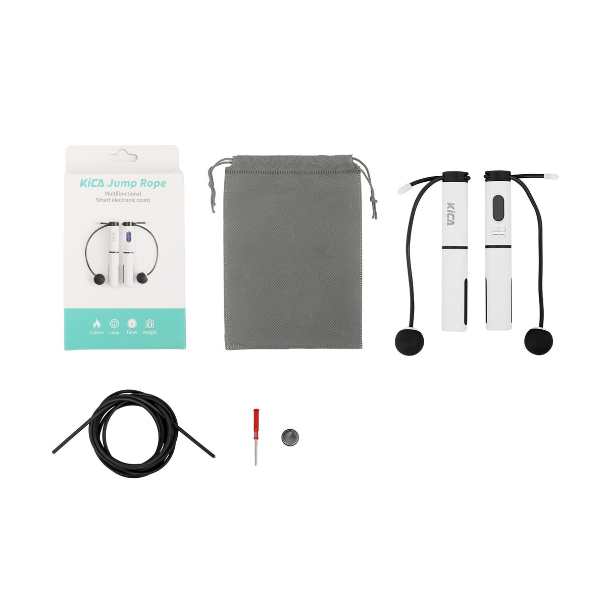 Smart Rope Sauter la balle sans fil vient avec le contre-fitness maison