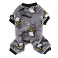 Pyjamas thermiques épais en peluche d'hiver