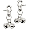 Cloches pour colliers de chien 2 Pack Collier de cloche en acier inoxydable pour chiens Chat