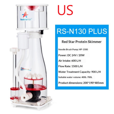 Scimmer protéinique intégré pour filtration d'aquarium marin