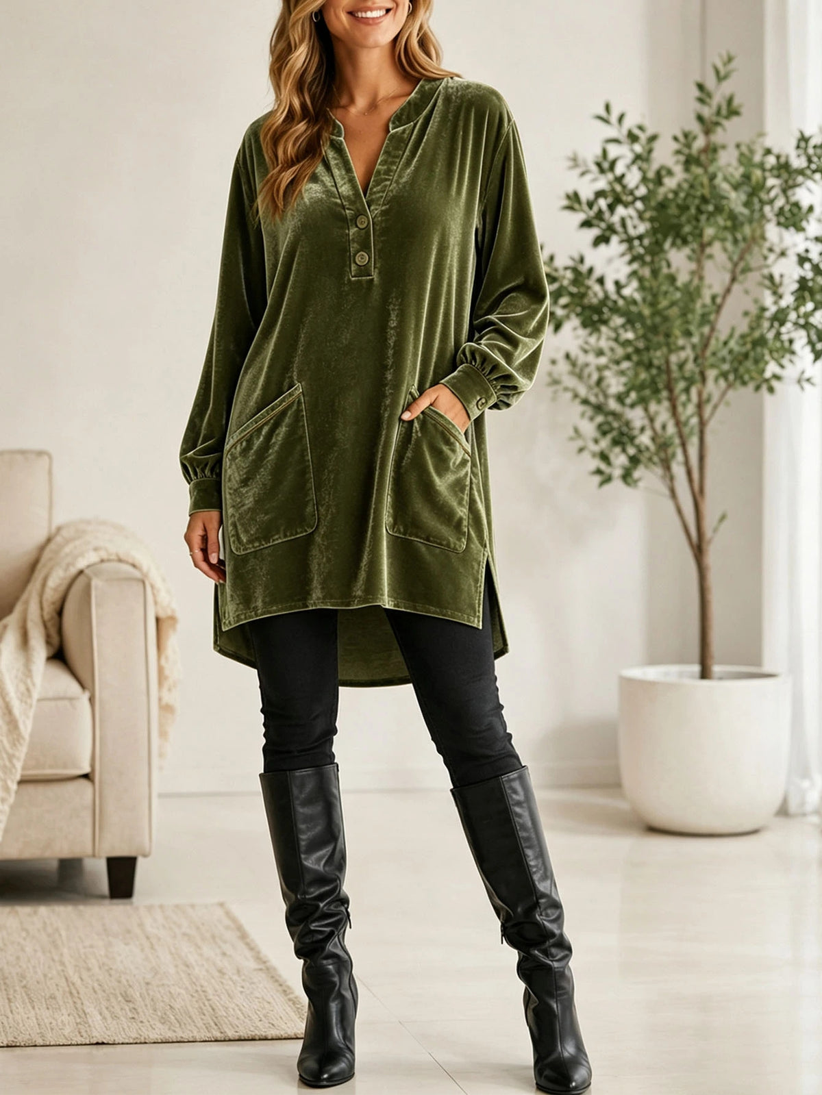 Blouse de polyester