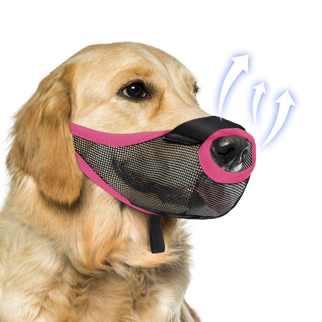 Muselière de chien Mesh Respirant Masque de chien Sécurité Muselière de chien anti-trangle Anti-Barking Anti-Bite