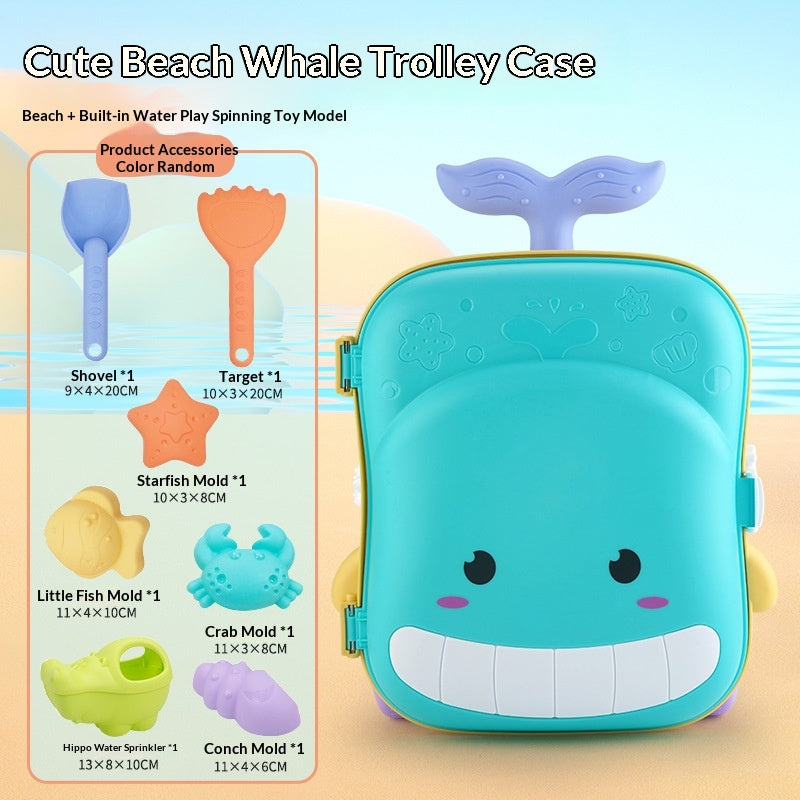 Ensemble de jouets de bain de plage pour enfants et bébés Outils complets de jeu de sable