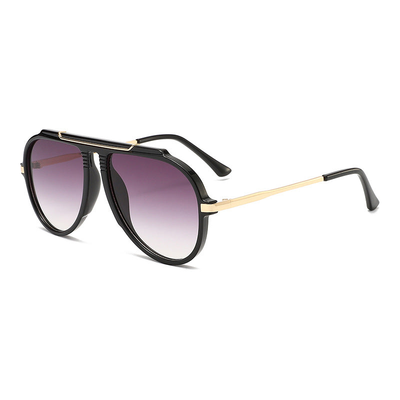 3654 Métal Double-Bridge Aviator Lunettes de soleil Commerce électronique Commerce extérieur Amazon Mode Uv400