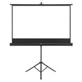 Écran de projecteur trépied avec support 60 pouces 160° large angle 4K HD 16:9 écran