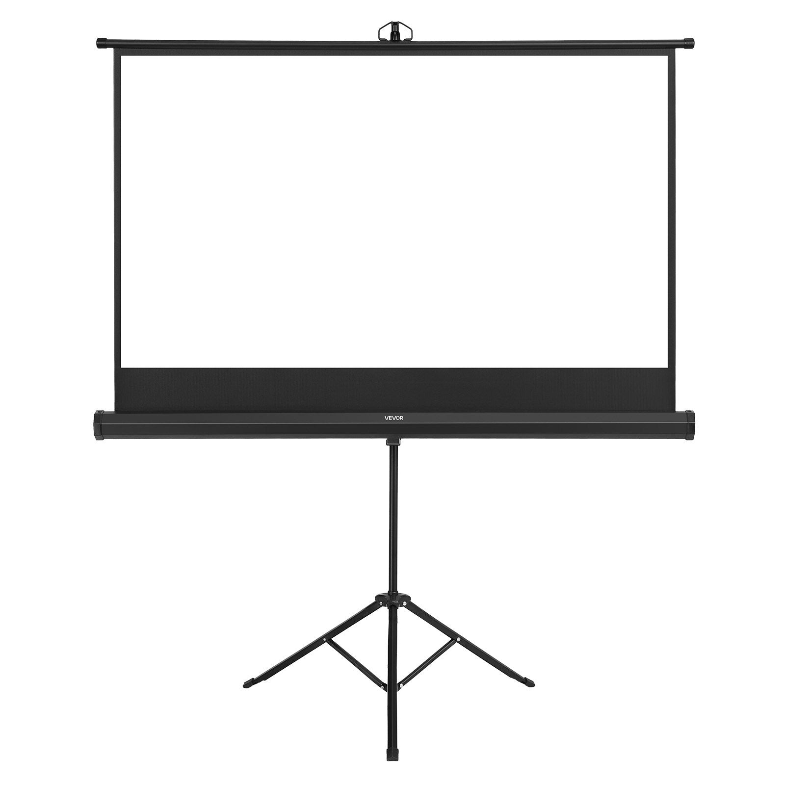 Écran de projecteur trépied avec support 60 pouces 160° large angle 4K HD 16:9 écran